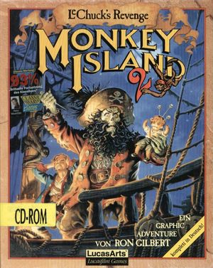 Cover for Monkey Island 2: LeChuck's Revenge.