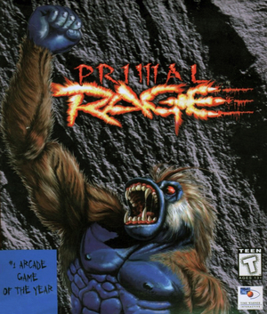 Cover for Primal Rage.