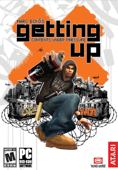 Cover for Marc Eckō's Getting Up: Contents Under Pressure.