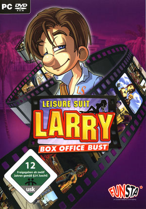 Cover for Leisure Suit Larry: Box Office Bust.