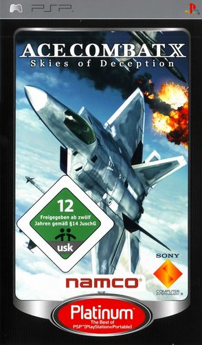 Cover for Ace Combat X: Skies of Deception.