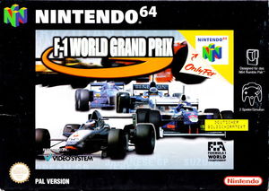 Cover for F-1 World Grand Prix.