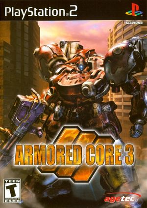 Cover for Armored Core 3.