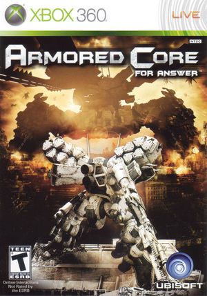 Cover for Armored Core: For Answer.