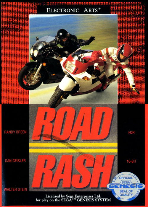 Cover for Road Rash.