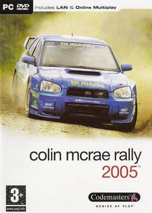 Cover for Colin McRae Rally 2005.