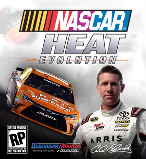 Cover for NASCAR Heat Evolution.
