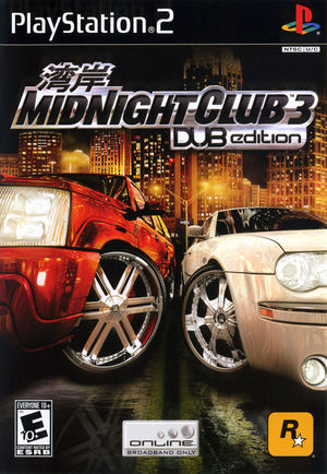 Cover for Midnight Club 3: DUB Edition.