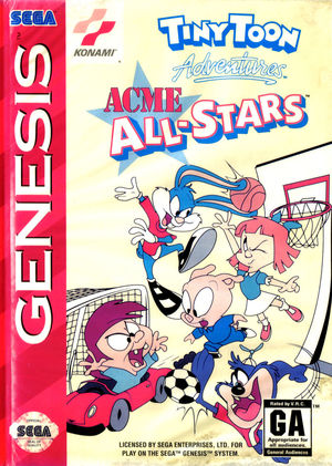 Cover for Tiny Toon Adventures: ACME All-Stars.