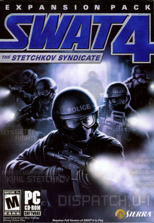 Cover for SWAT 4: The Stetchkov Syndicate.