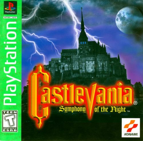 Cover for Castlevania: Symphony of the Night.