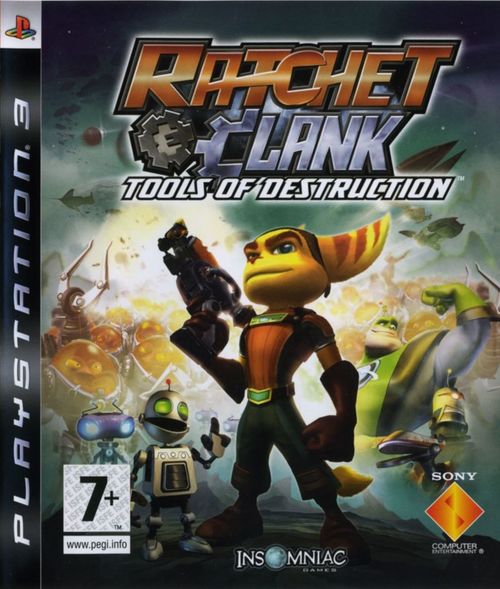 Cover for Ratchet & Clank Future: Tools of Destruction.