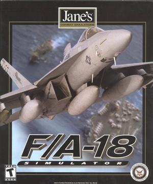 Cover for Jane's F/A-18.