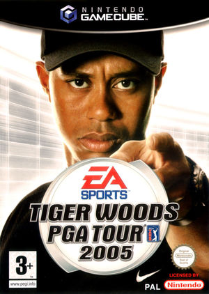 Cover for Tiger Woods PGA Tour 2005.