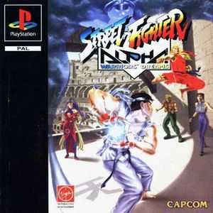 Cover for Street Fighter Alpha.