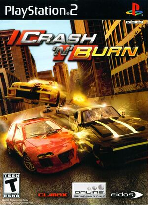Cover for Crash 'N' Burn.