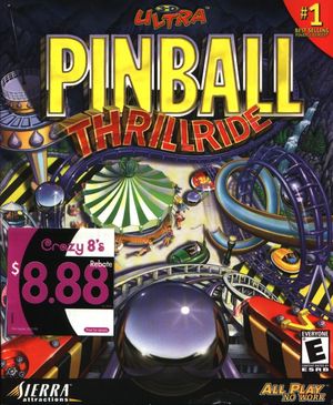 Cover for 3-D Ultra Pinball: Thrillride.