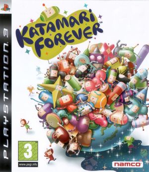 Cover for Katamari Forever.
