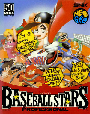 Cover for Baseball Stars Professional.