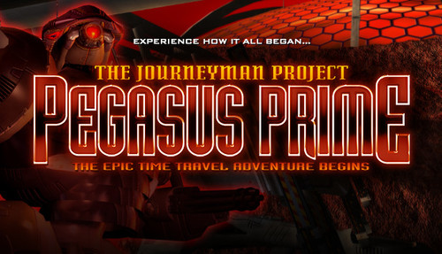 Cover for The Journeyman Project: Pegasus Prime.