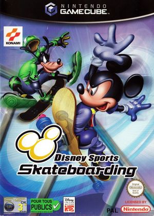 Cover for Disney Sports Skateboarding.