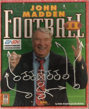 Cover for John Madden Football II.