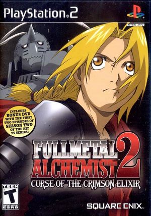 Cover for Fullmetal Alchemist 2: Curse of the Crimson Elixir.
