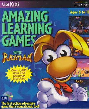 Cover for Amazing Learning Games With Rayman.