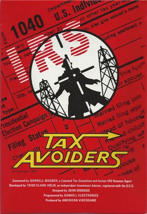 Cover for Tax Avoiders.