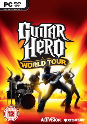 Cover for Guitar Hero World Tour.