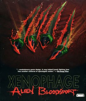 Cover for Xenophage: Alien Bloodsport.
