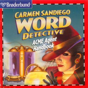 Cover for Carmen Sandiego Word Detective.