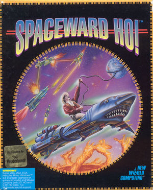 Cover for Spaceward Ho!.