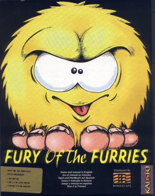 Cover for Fury of the Furries.