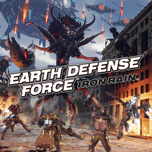 Cover for Earth Defense Force: Iron Rain.