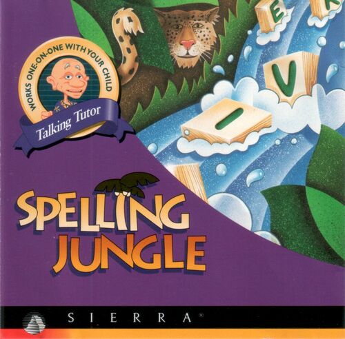 Cover for Spelling Jungle.