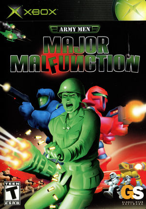 Cover for Army Men: Major Malfunction.