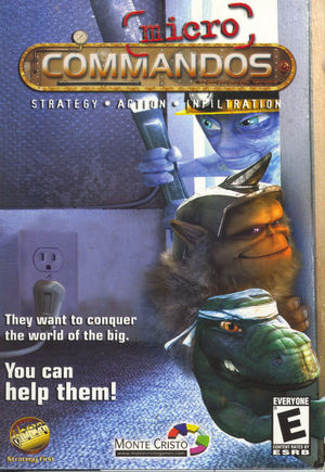 Cover for Micro Commandos.