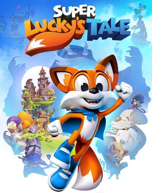 Cover for Super Lucky's Tale.