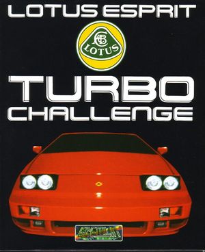Cover for Lotus Esprit Turbo Challenge.