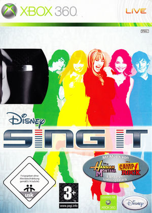 Cover for Disney Sing It.