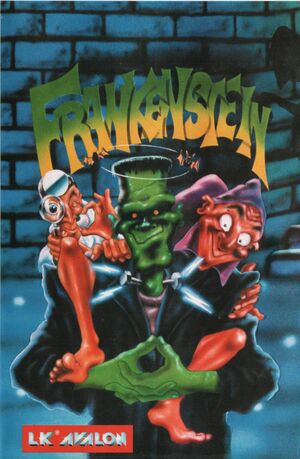 Cover for Frankenstein.