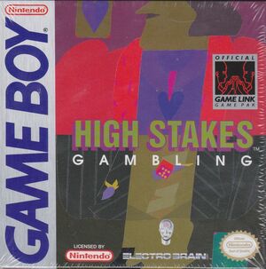 Cover for High Stakes Gambling.
