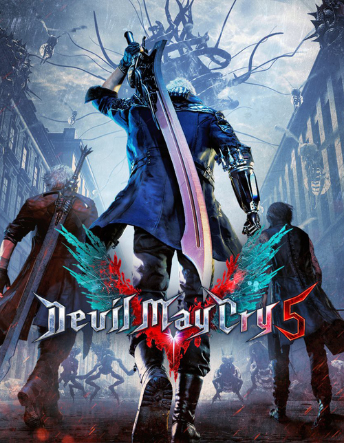 Cover for Devil May Cry 5.