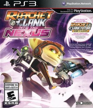 Cover for Ratchet & Clank: Into the Nexus.