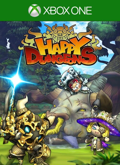 Cover for Happy Dungeons.