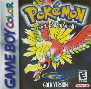 Cover for Pokémon Gold.