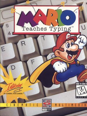 Cover for Mario Teaches Typing.