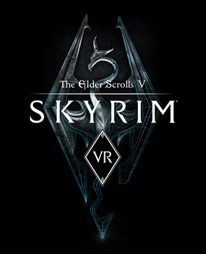 Cover for The Elder Scrolls V: Skyrim VR.