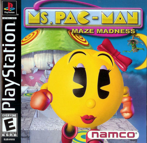 Cover for Ms. Pac-Man Maze Madness.
